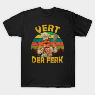 VERT DER FERK COOK VINTAGE T-Shirt